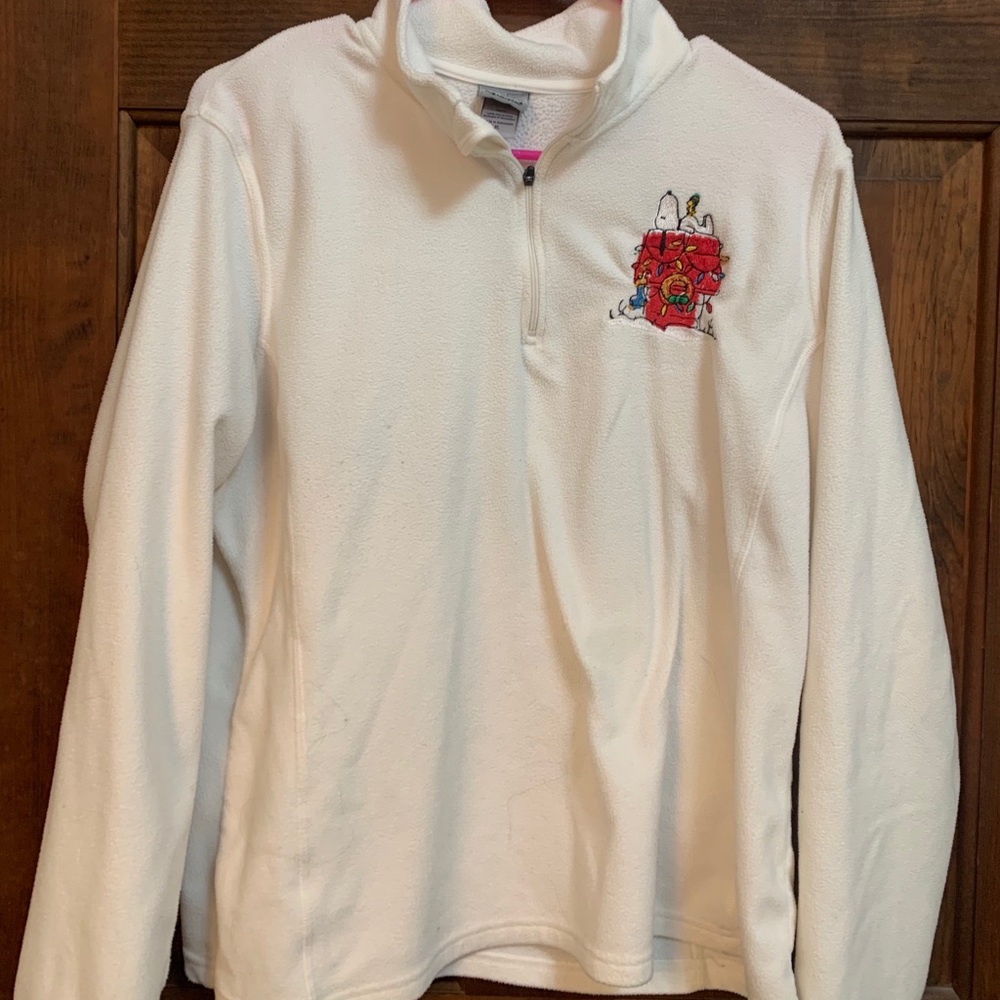 Snoopy holiday fleece